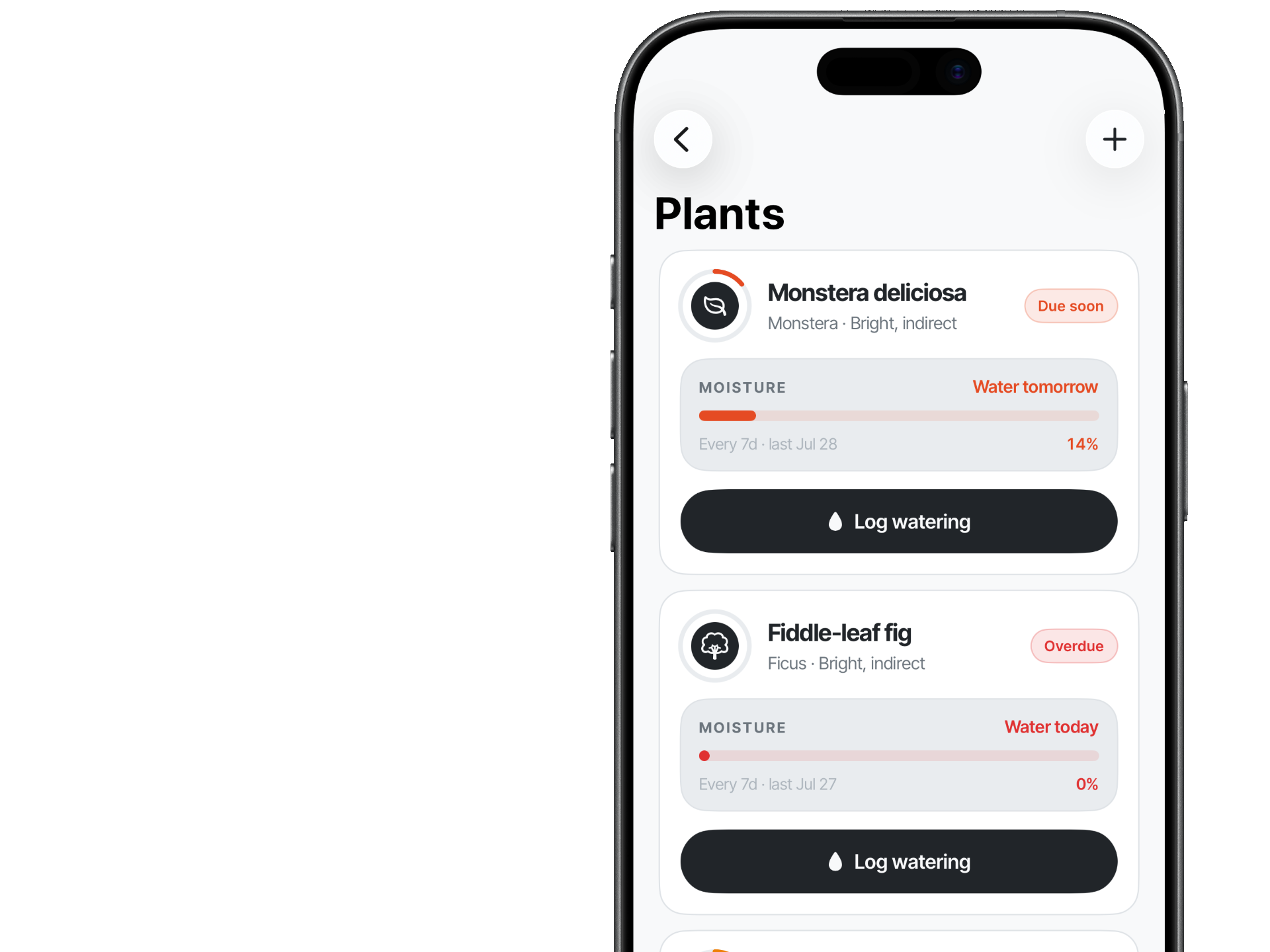 Nook Plants screen